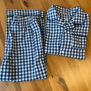 Gap Gingham Light Pajamas kids size 5t